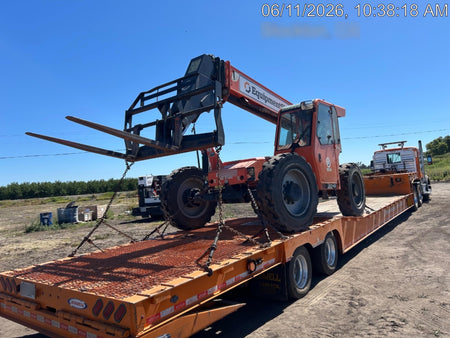 2020 Skytrak 8042 Cab/Heat/Air, Solid Tires, Work Lights, Beacon, Aux Hydraulics, Back up Alarm, Lifting Eye, ES Decals