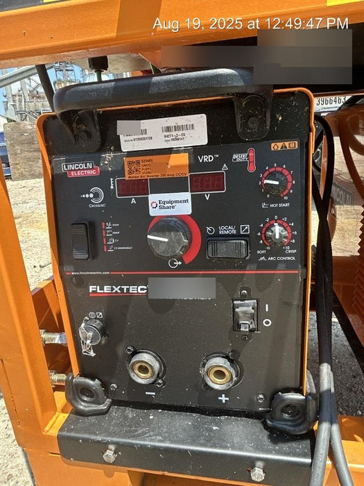 2025 LINCOLN ELECTRIC FLEXTEC 350X