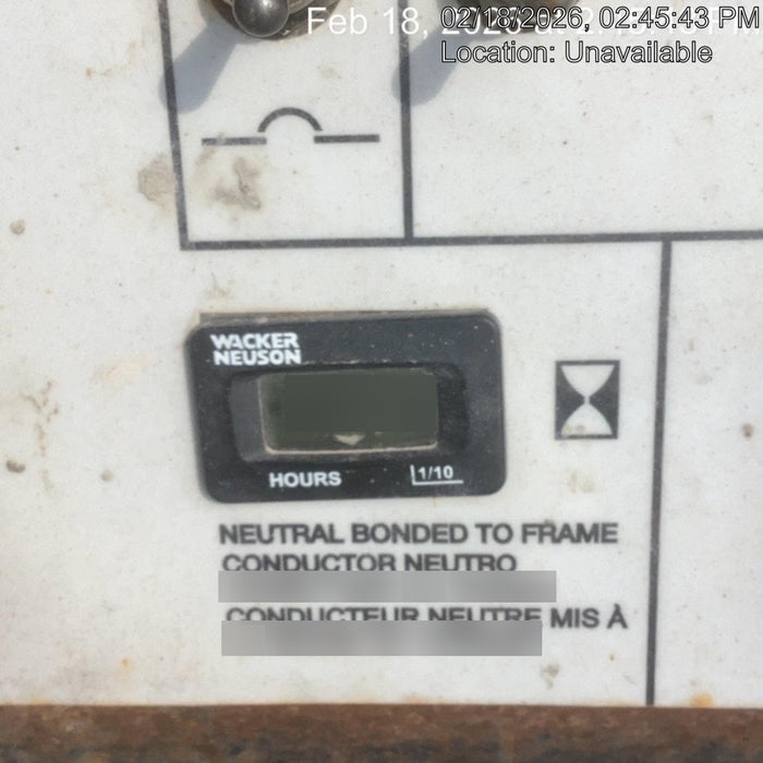 2019 Wacker Neuson LTV6L-MH Standard Options, ES Track Hardware, Fuel Level Sensor