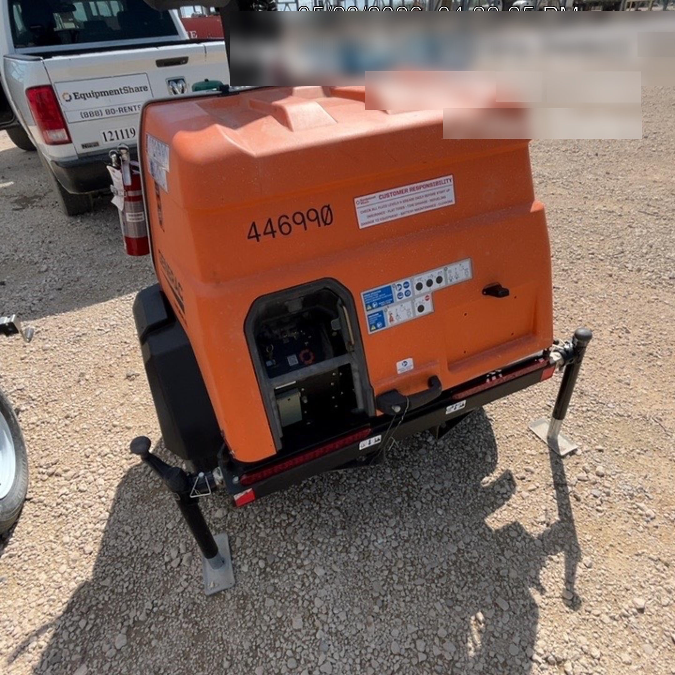 2024 Generac MLTS-4 2.4kW, Mitsu Eng, Analog, LED, Diesel.