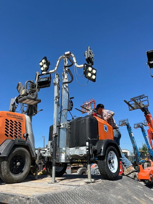 2024 Wanco WLTT-4MM4K Diesel, Deep Sea Controller, Shore Power Plug, Auto Start, (4) 350W LED Floodlights, 4kW Generator, 60 Gal Fuel Tank, 2" Ball, T3