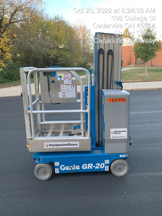 2021 GENIE GR-20