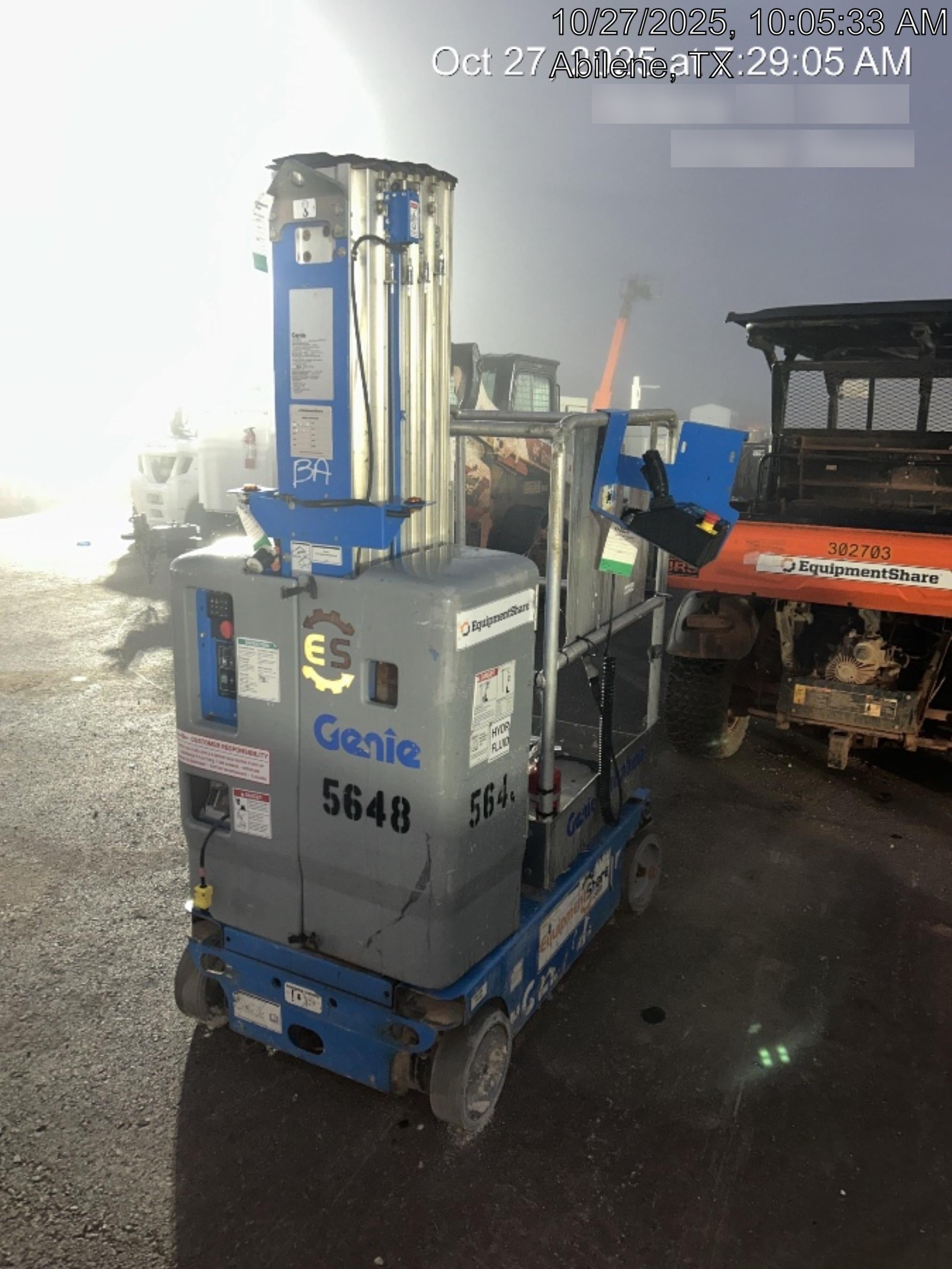 2017 GENIE GR-20