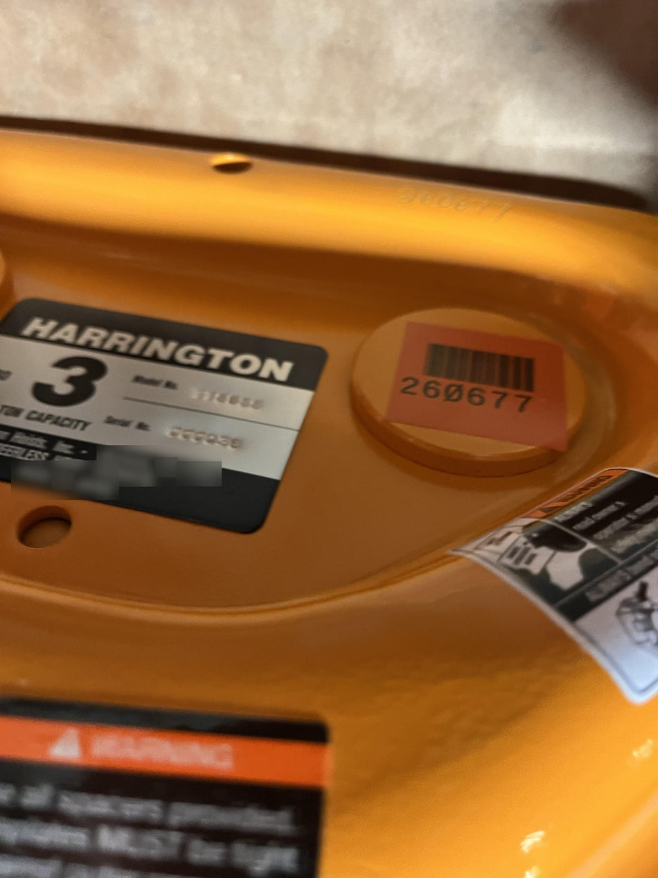 2022 HARRINGTON PT030