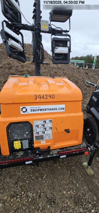 2024 Generac MLT2 Diesel, Flex Switch 120V Input, Powerzone Controller, 
(4) 320W LED Lights, 4kW Generator, 39.9 Gal Fuel Tank, 2" Ball, T3