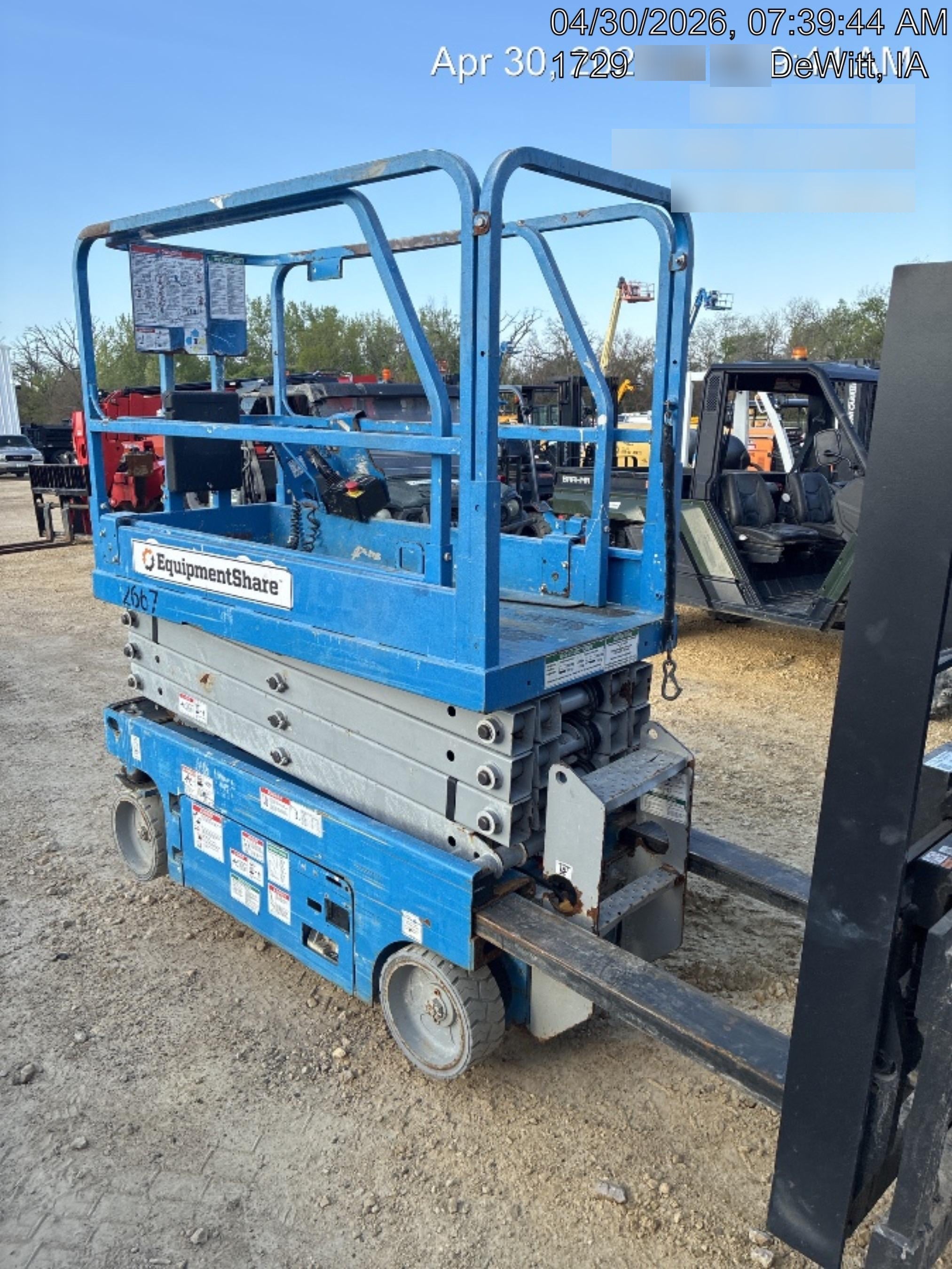 2017 Genie GS-1930 Genie GS-1930 Scissor Lift