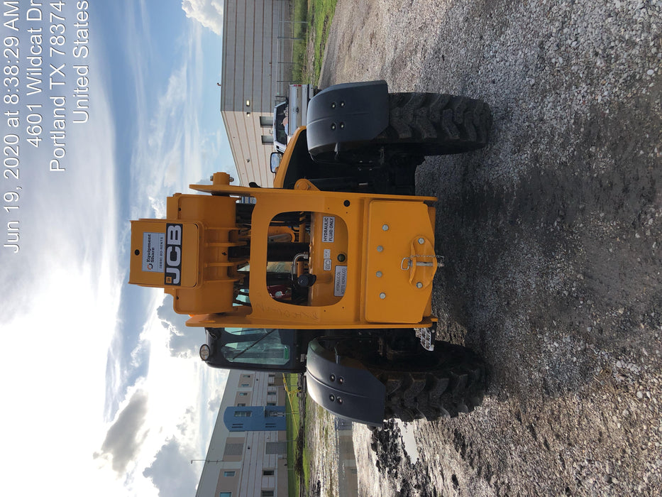2020 JCB 509-42 Cab/Heat/Air, Solid Tires, Work Lights, Beacon, Aux Hydraulics, Back up Alarm, Lifting Eye, ES Decals