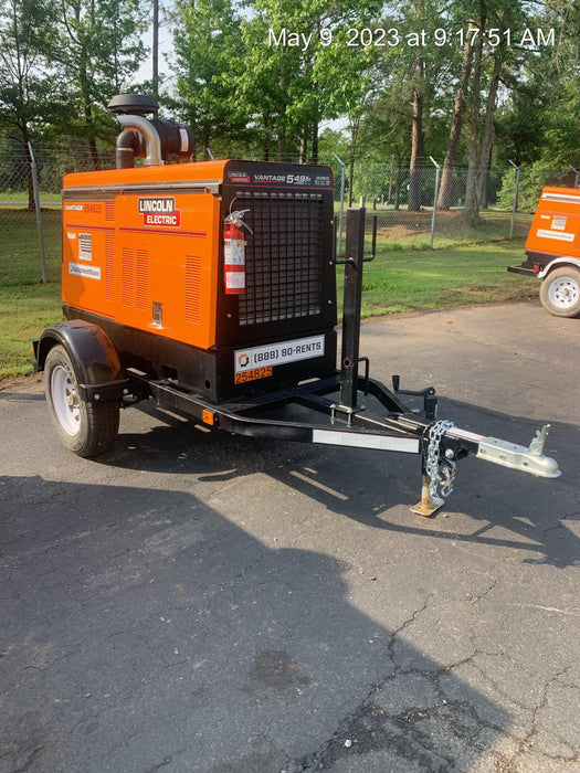 2022 Lincoln Electric Vantage 549X Crosslink Technology, Trailer Mounted, ES Decals, T3