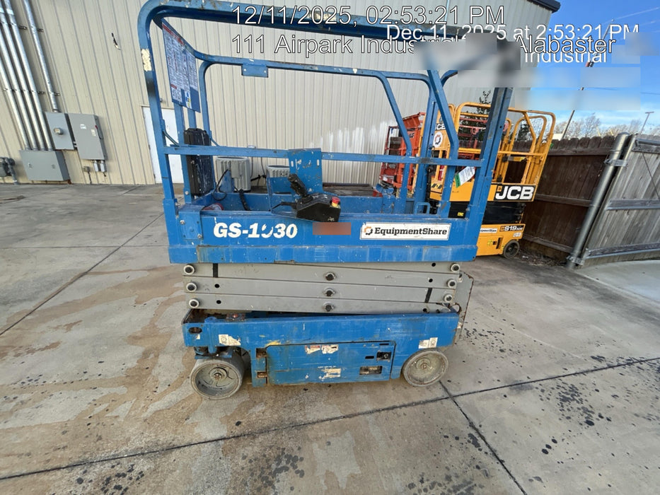 2019 Genie GS-1930 Fixed Rails with Chain Entry