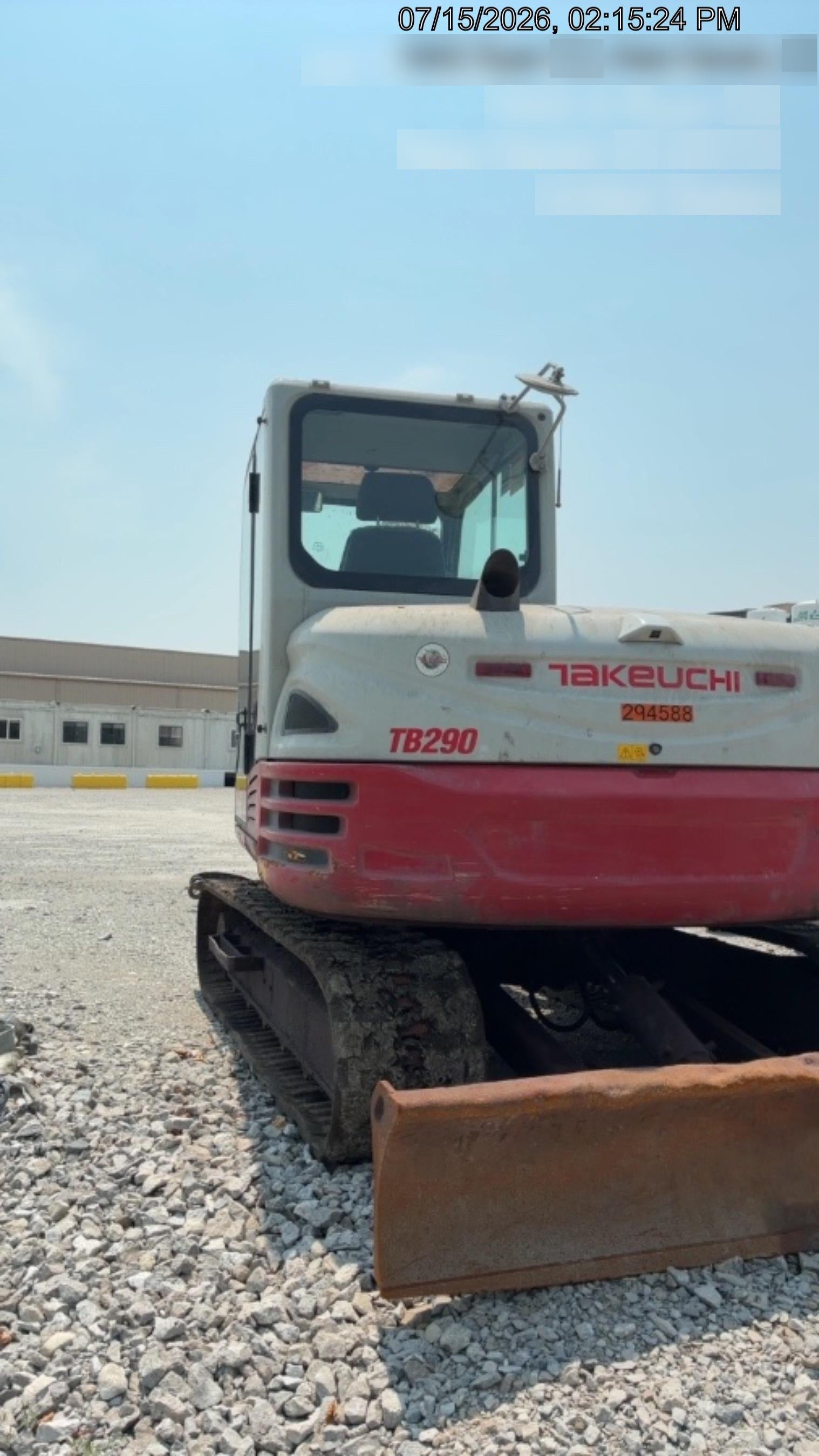 2023 TAKEUCHI TB290-CR
