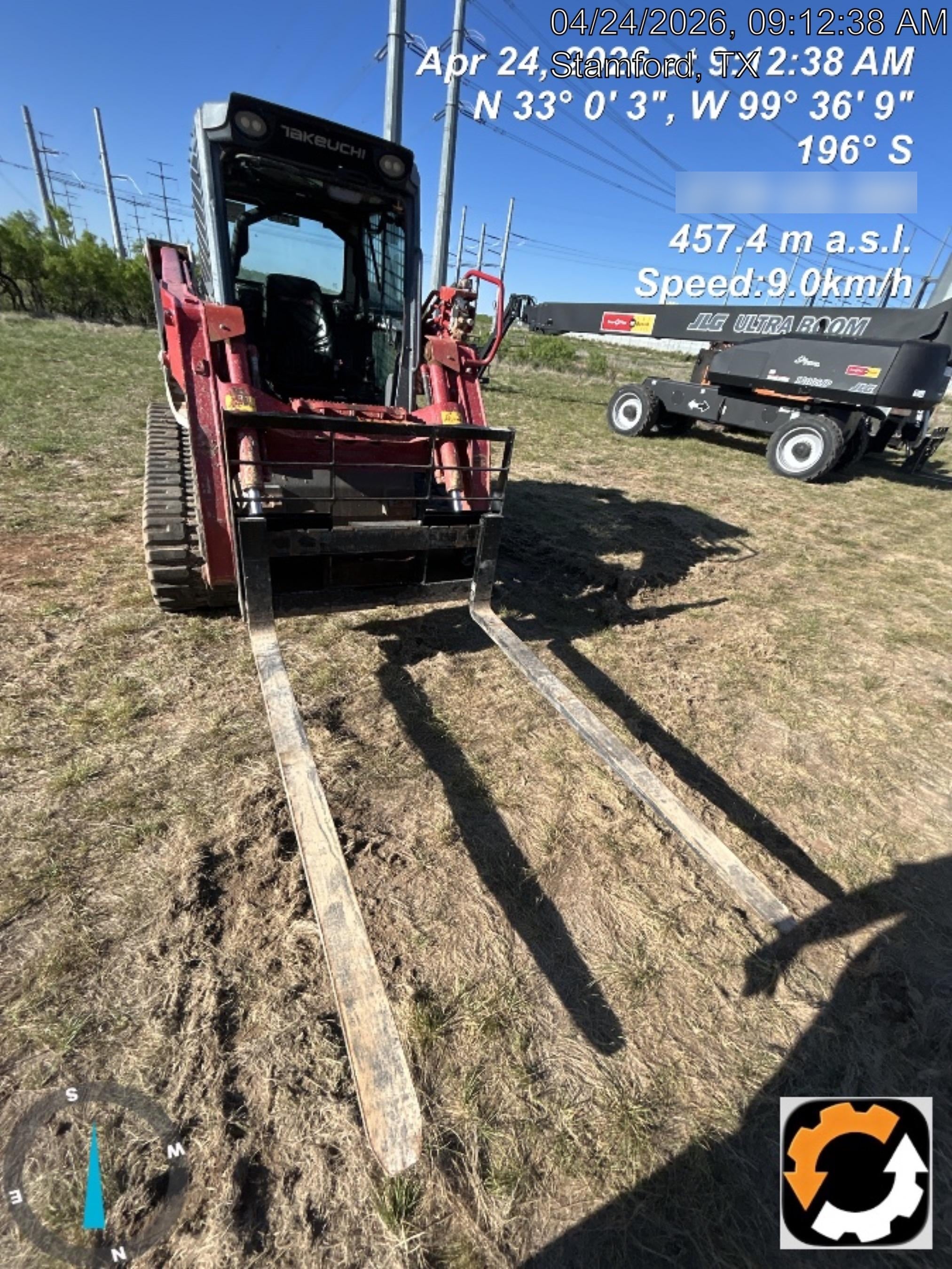 2021 PALADIN 48" Pallet Fork Assembly