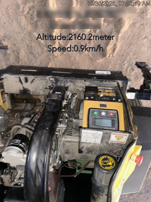 2022 Allmand NLV3GR (4) LED Light Fixture 350W, 23' Vertical Mast, 3kW Prime, Towable, Deep Sea L401, Leveling Jacks, Yanmar T4F 5.8hp