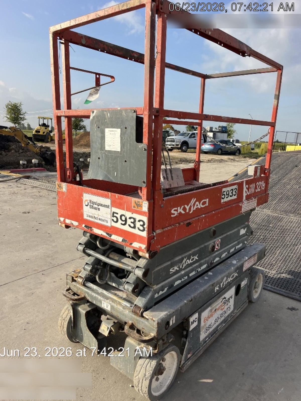 2017 Skyjack SJIII-3219 Skyjack SJ3219 w/Trojan Battery Set, Extended Warranty 5yr/5k hr