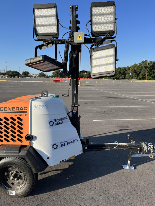 2023 Generac MLT2 Diesel, Flex Switch 120V Input, Powerzone Controller, (4) 320W LED Lights, 4kW Generator, 39.9 Gal Fuel Tank, 2" Ball, T3