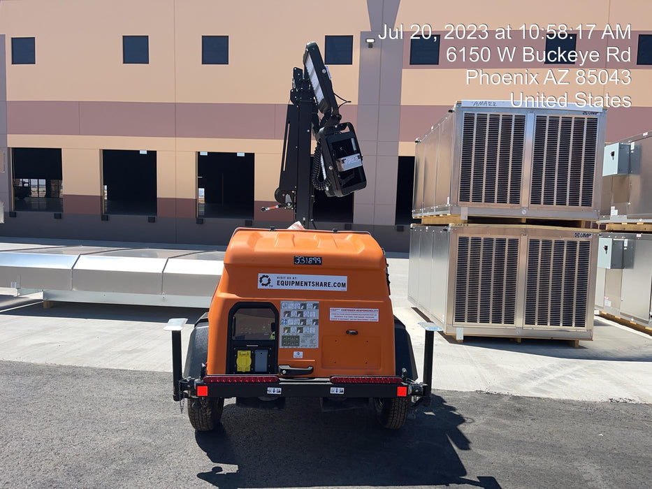 2023 Generac MLT2 Diesel, Flex Switch 120V Input, Powerzone Controller, (4) 320W LED Lights, 4kW Generator, 39.9 Gal Fuel Tank, 2" Ball, T3