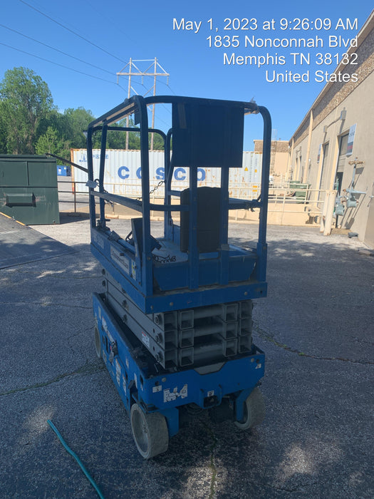 2019 Genie GS-1930 Fixed rails with chain Entry