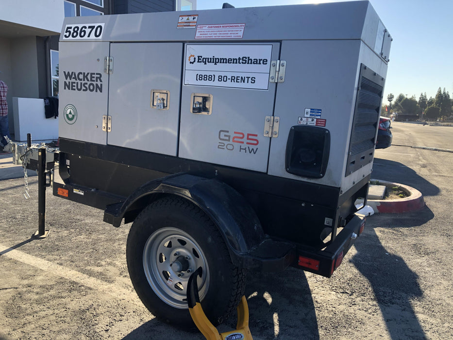 2020 WACKER NEUSON G25