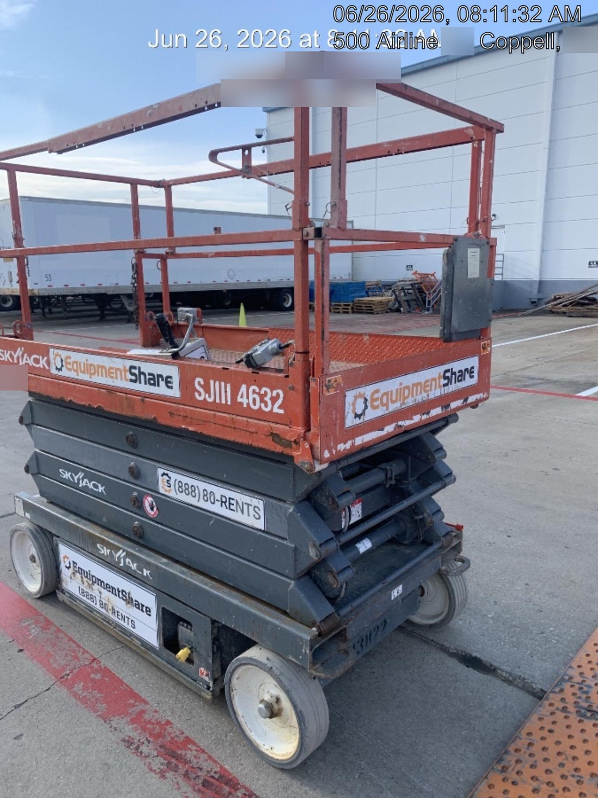 2018 Skyjack SJIII-4632 SJIII4632 Battery