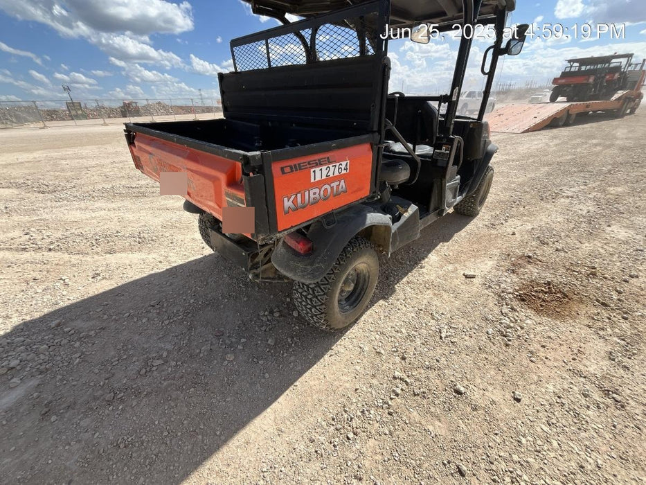2020 Kubota RTV-X1140 4 Seat UTV, 4WD, Canopy, Standard Rental Spec