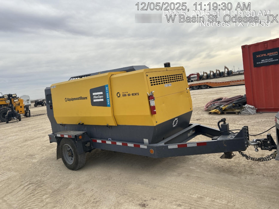 2023 ATLAS COPCO XAS 850