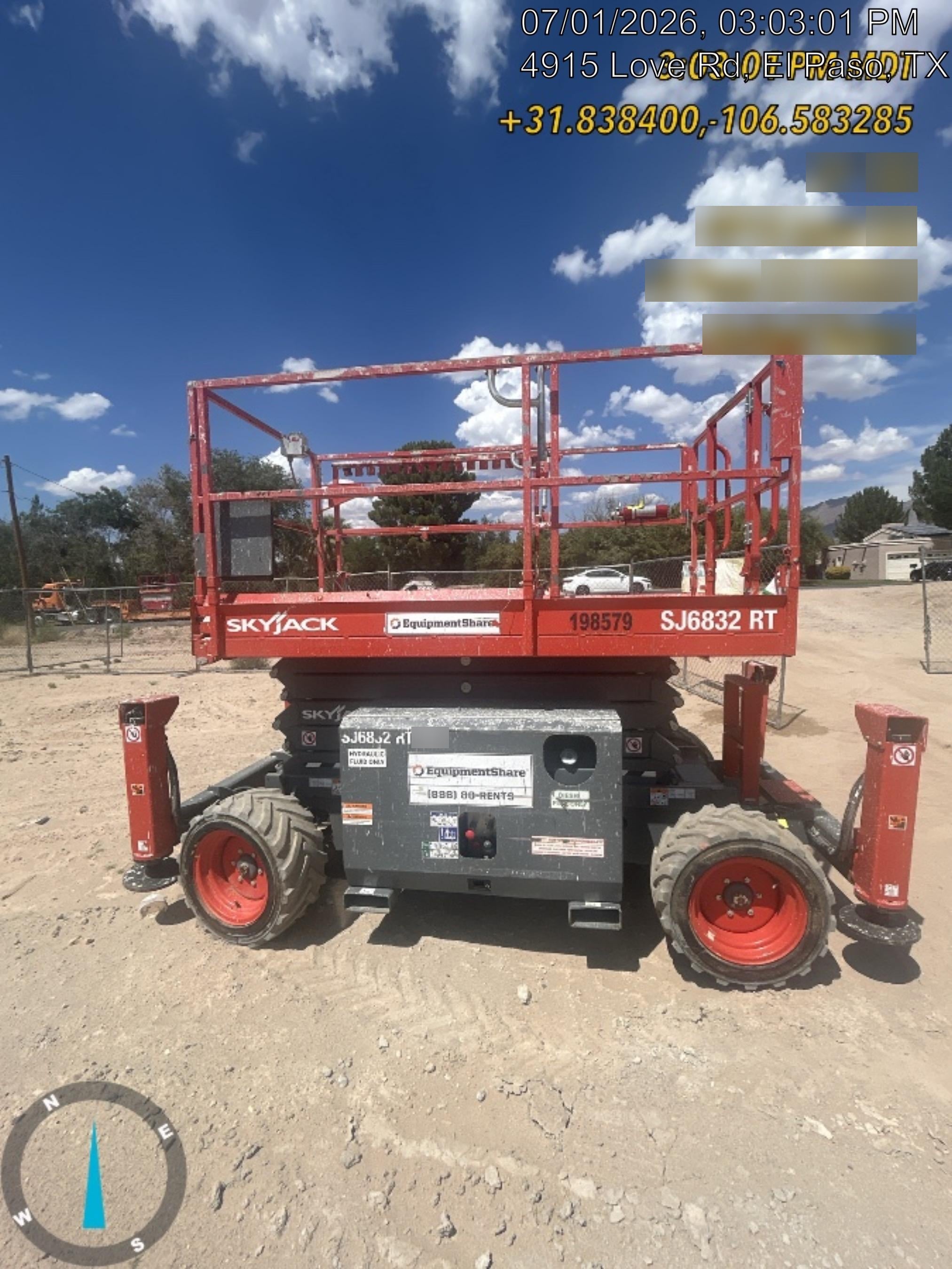2021 SKYJACK SJ6832 RT