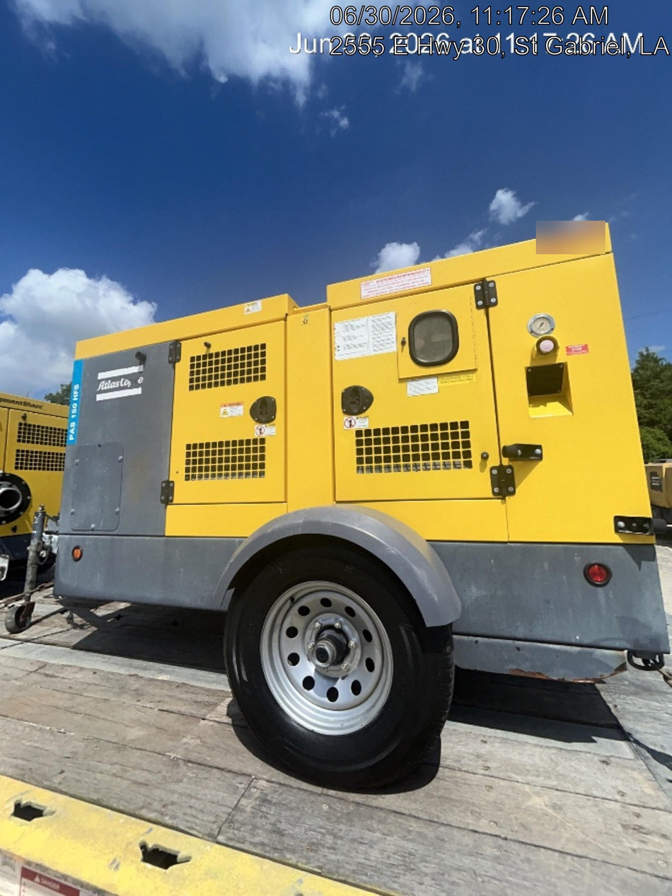 2020 ATLAS COPCO PAS 150 HF CS Enclosed