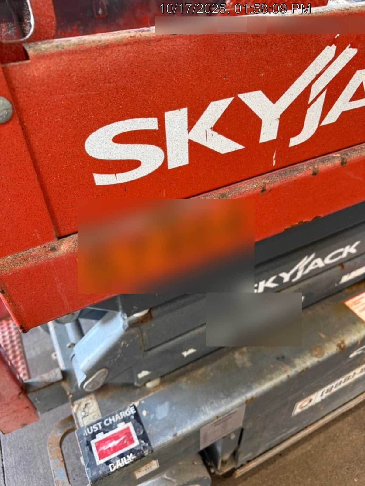 2018 Skyjack SJIII-3219 Standard Rental Specs