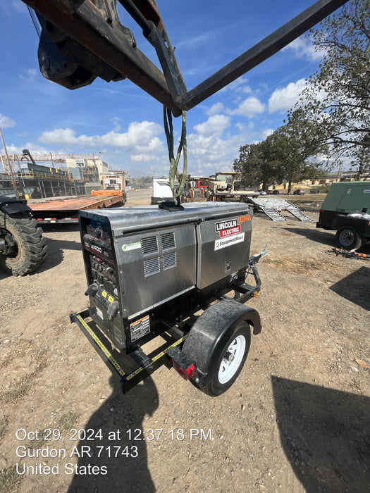 2024 Lincoln Electric LE400 Kubota V1505, Trlr, Cable Rack, Light Kit, ES Decals, T3