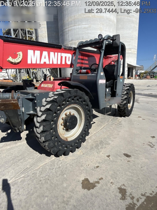 2019 Manitou MTA10055 MTA10055 - 74 HP T4, Canopy, Worklights/Strobe, Beacon, 66" Carriage, 60" Forks, Solid Tires, Lift Hook, Aux Hydraulics