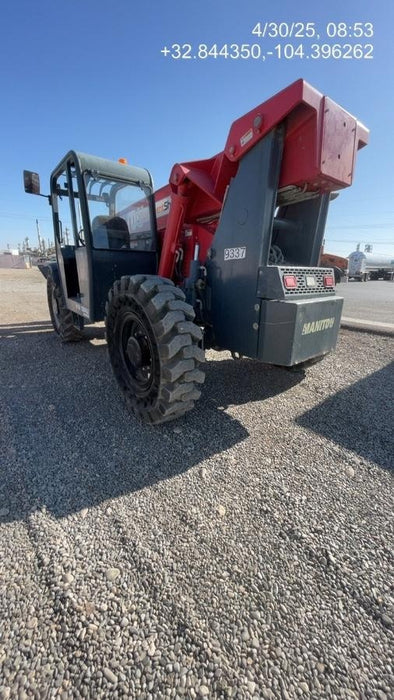 2018 Manitou 12042 Manitou MTA 12042 w/Open ROPS, Work Lights/Strobe, Aux Hyd, Solid Tires, Lift Hook, 66" Carriage, 72" Forks, Outriggers
