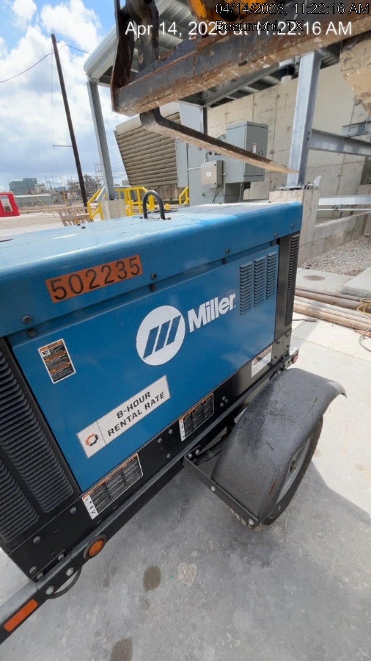 2025 MILLER ELECTRIC BIG BLUE 400