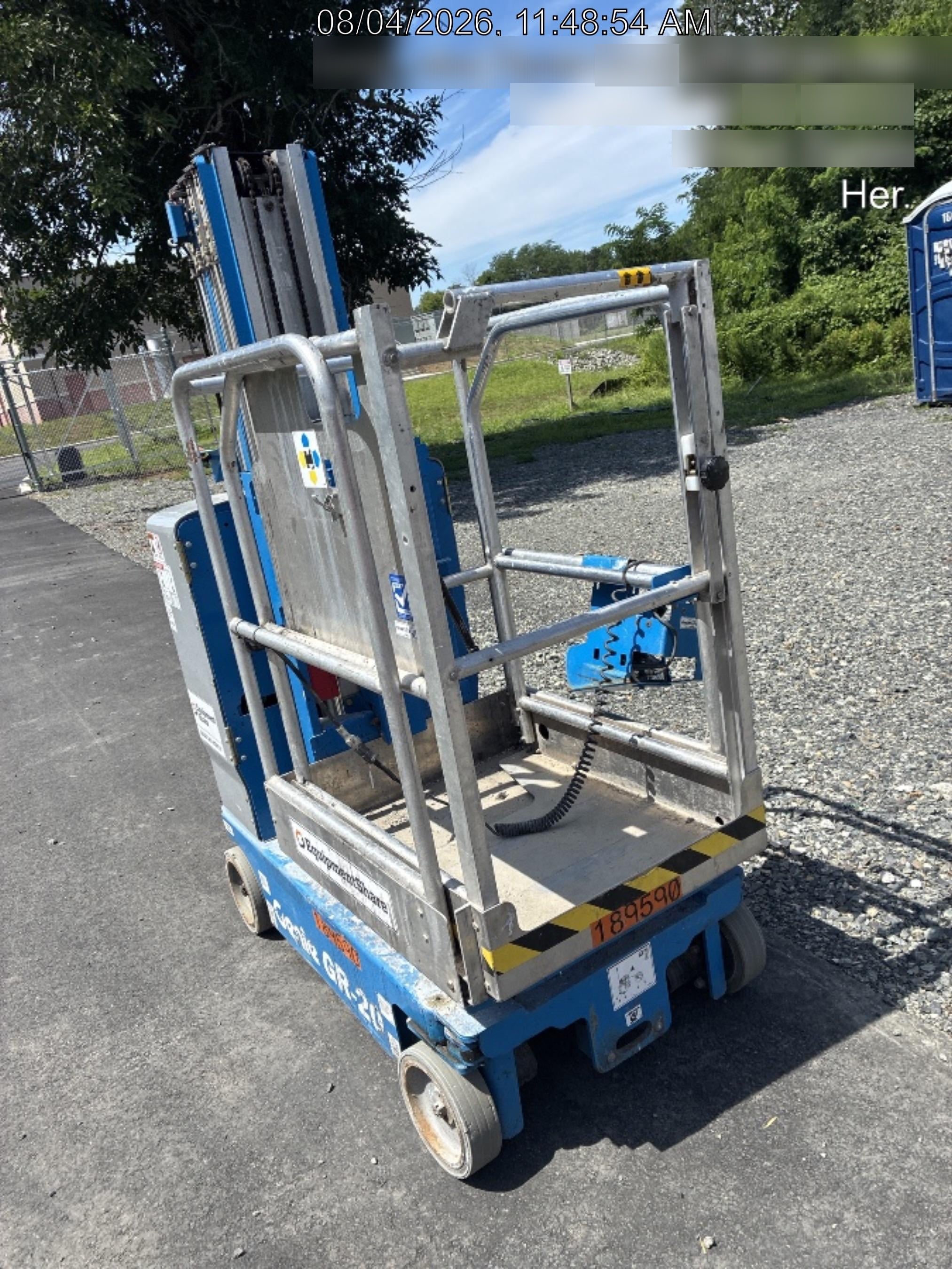 2021 GENIE GR-20