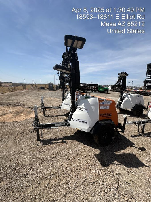 2023 Generac MLT2 Diesel, Flex Switch 120V Input, Powerzone Controller, (4) 320W LED Lights, 4kW Generator, 39.9 Gal Fuel Tank, 2" Ball, T3