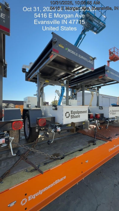 2025 NATIONAL SIGNAL Sunray Solar-Powered Mobile Integrator Tower