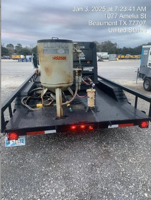 2024 TEXAS PRIDE TRAILERS 18'-20' Lowboy Sand Blasting Unit