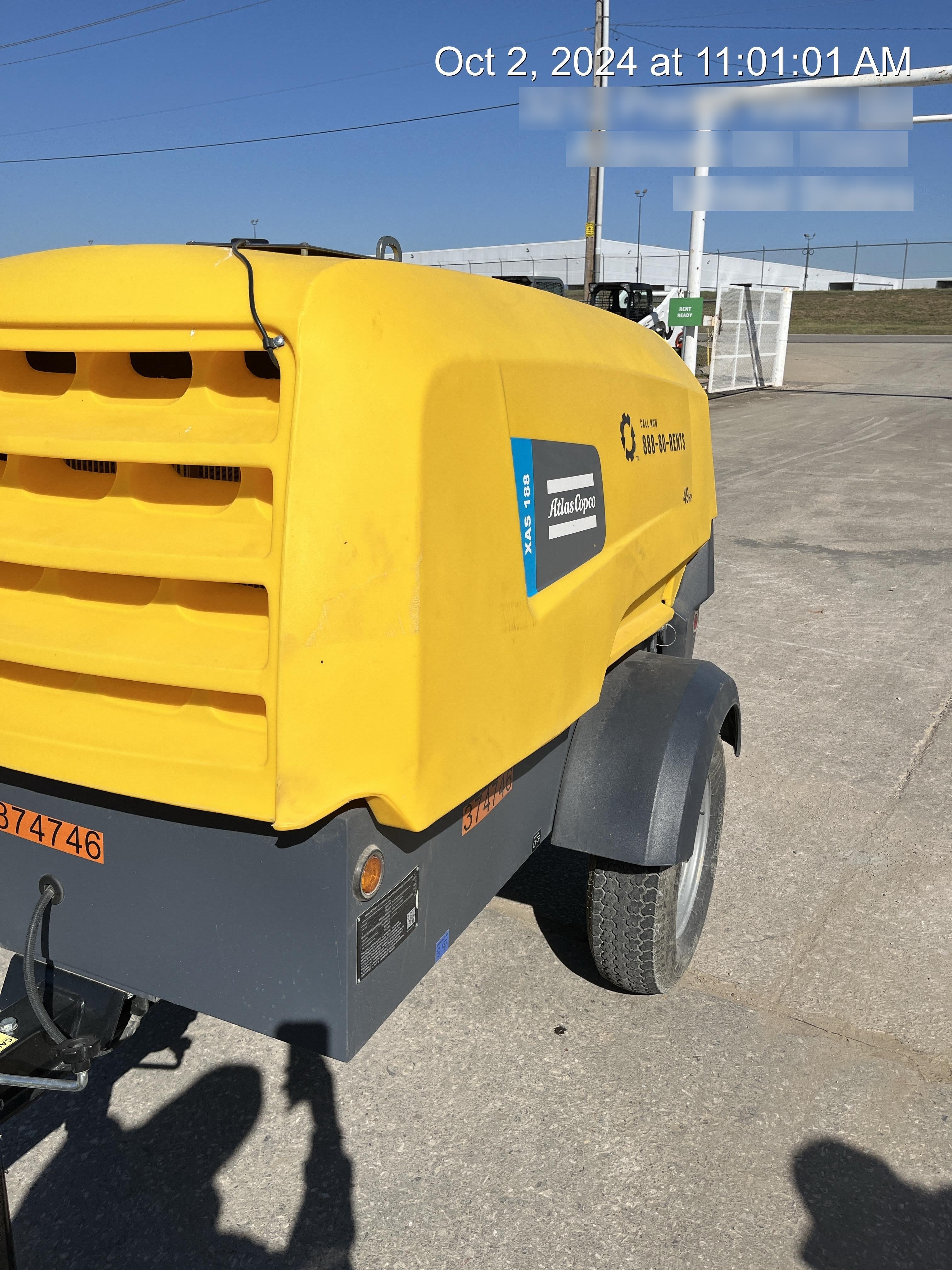 2023 ATLAS COPCO XAS188 CWK