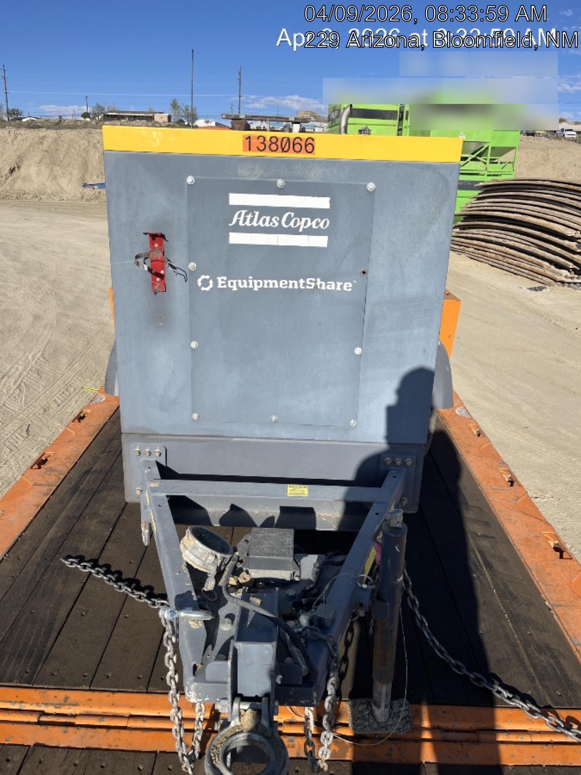 2021 ATLAS COPCO PAS 100 HF CS Enclosed