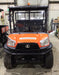 2022 Kubota RTV-X1140W-H Plastic Canopy, Windshield Acrylic Clear, LED Strobe Light, Wire Harness Kit, Back up Alarm