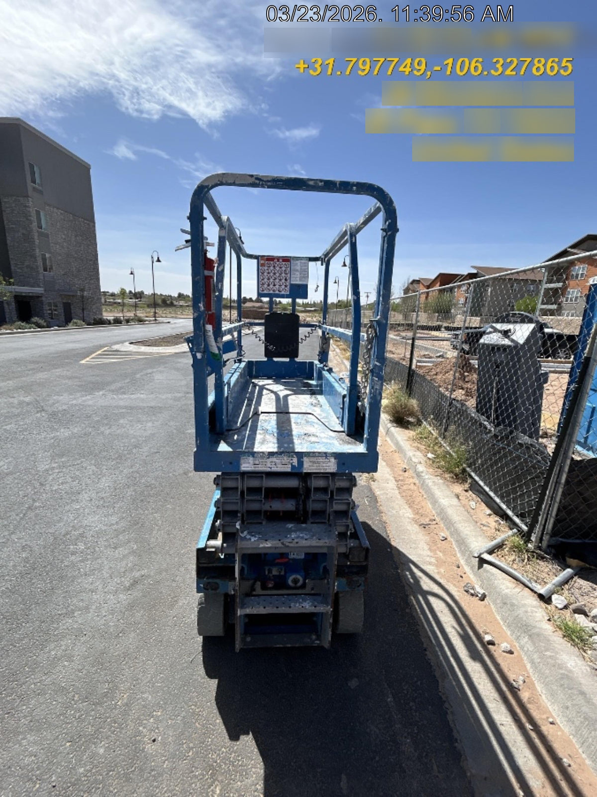 2019 Genie GS-1930 Genie GS-1930 Scissor Lift w/Standard Options