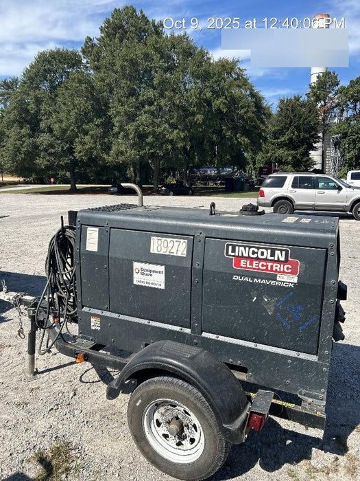 2021 Lincoln Electric Dual Maverick 200/200X Ready Pak 3, Includes Trailer, Cable Rack, Fender Light Kit