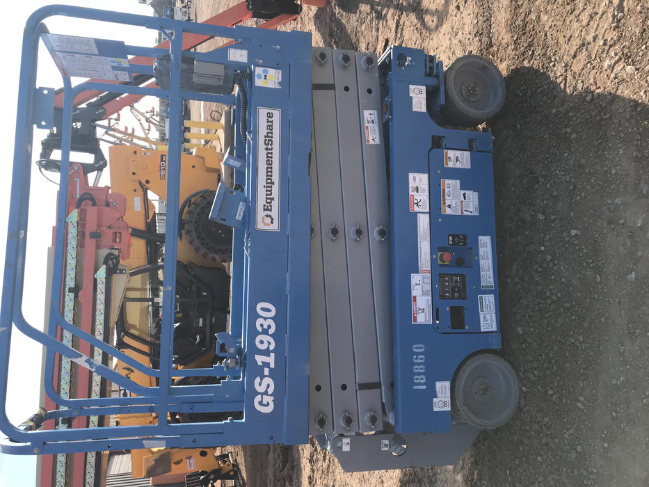 2018 Genie GS-1930 Genie GS-1930 Scissor Lift w/Standard Options