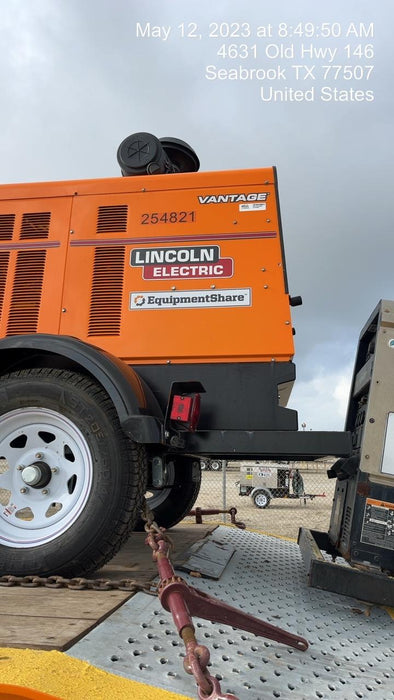 2022 Lincoln Electric Vantage 549X Crosslink Technology, Trailer Mounted, ES Decals, T3