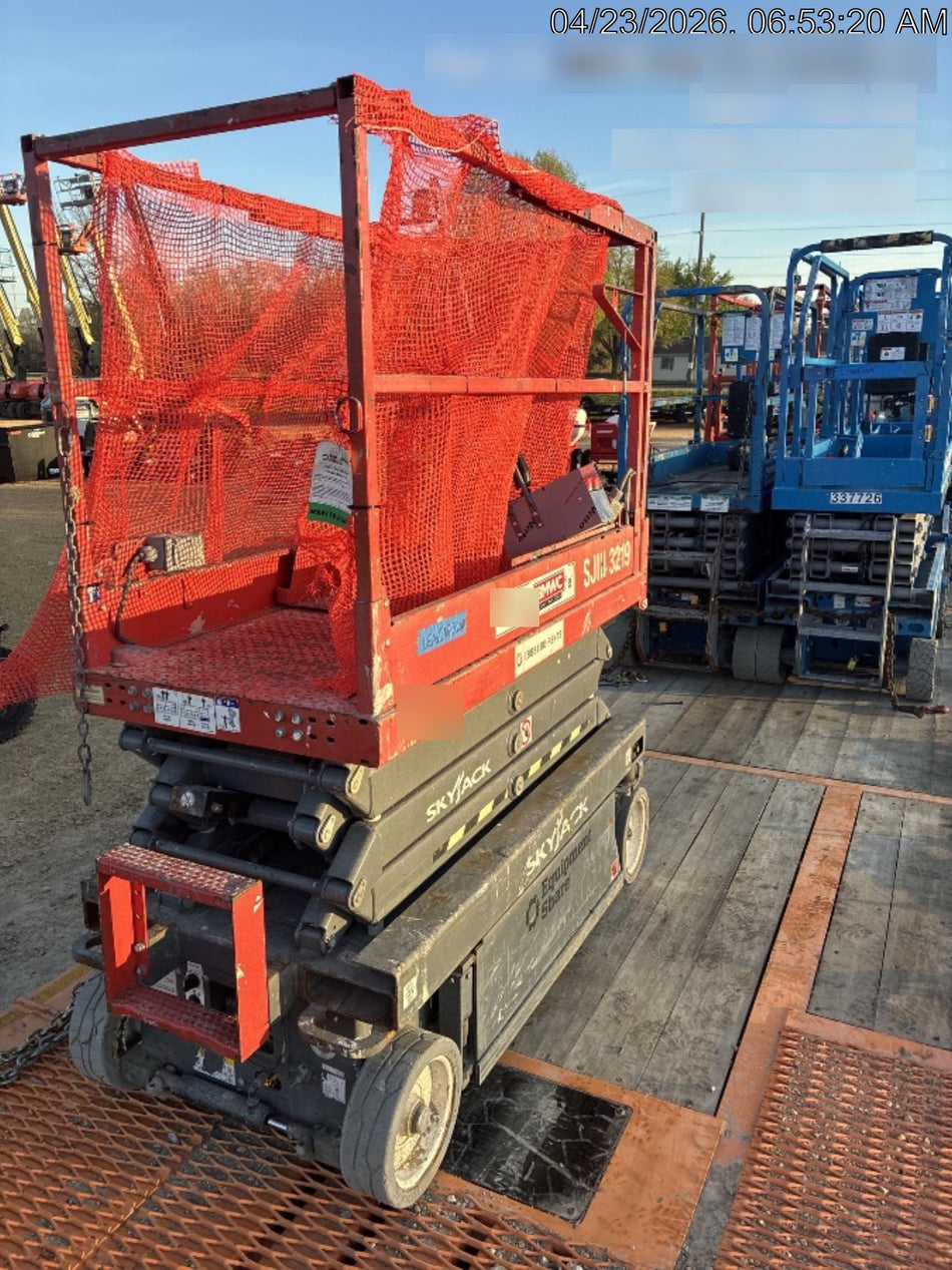 2019 Skyjack SJIII-3219 Standard Options, Trojan Batteries