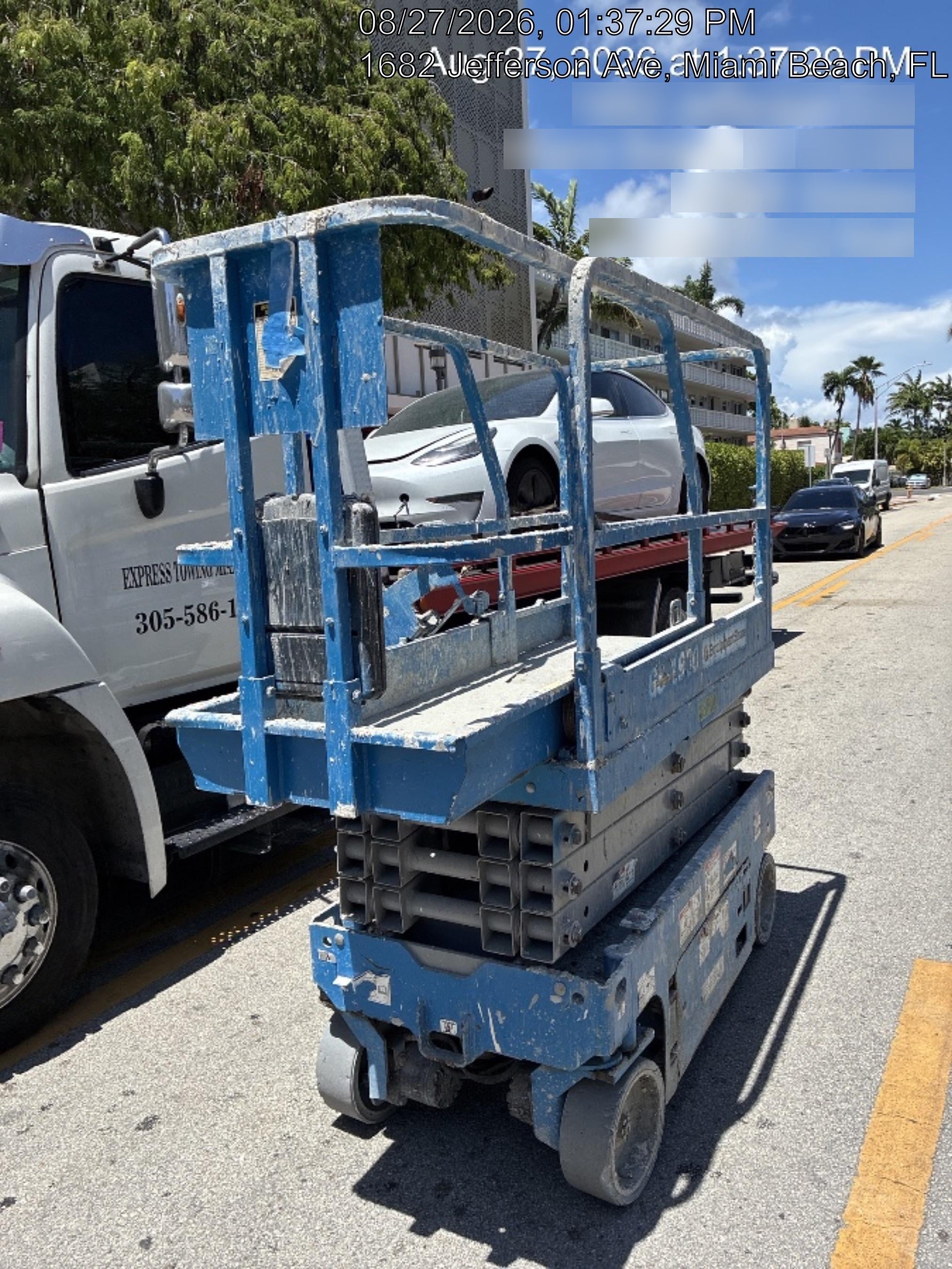 2019 Genie GS-1930 Fixed Rails with Chain Entry