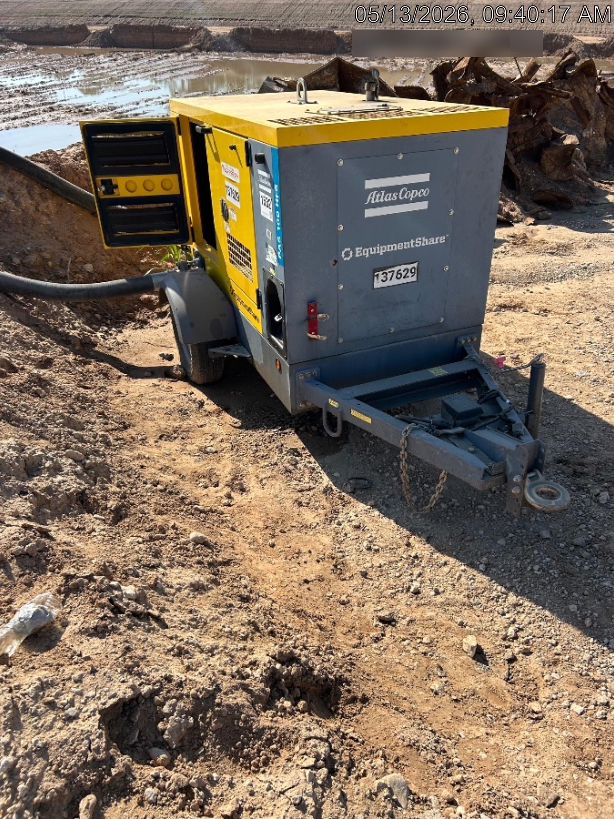 2021 ATLAS COPCO PAS 100 HF CS Enclosed