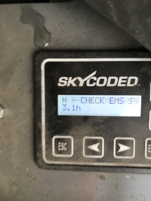 2020 Skyjack SJIII-3219 Solid NM Tires, Half height spring hinged entry gate, Dual Beacons, 800W Inverter