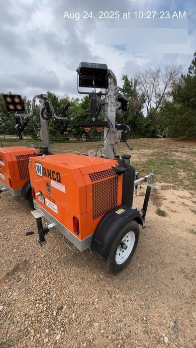 2024 Wanco WLTT-4MM4K Diesel, Deep Sea Controller, Shore Power Plug, Auto Start, (4) 350W LED Floodlights, 4kW Generator, 60 Gal Fuel Tank, 2" Ball, T3