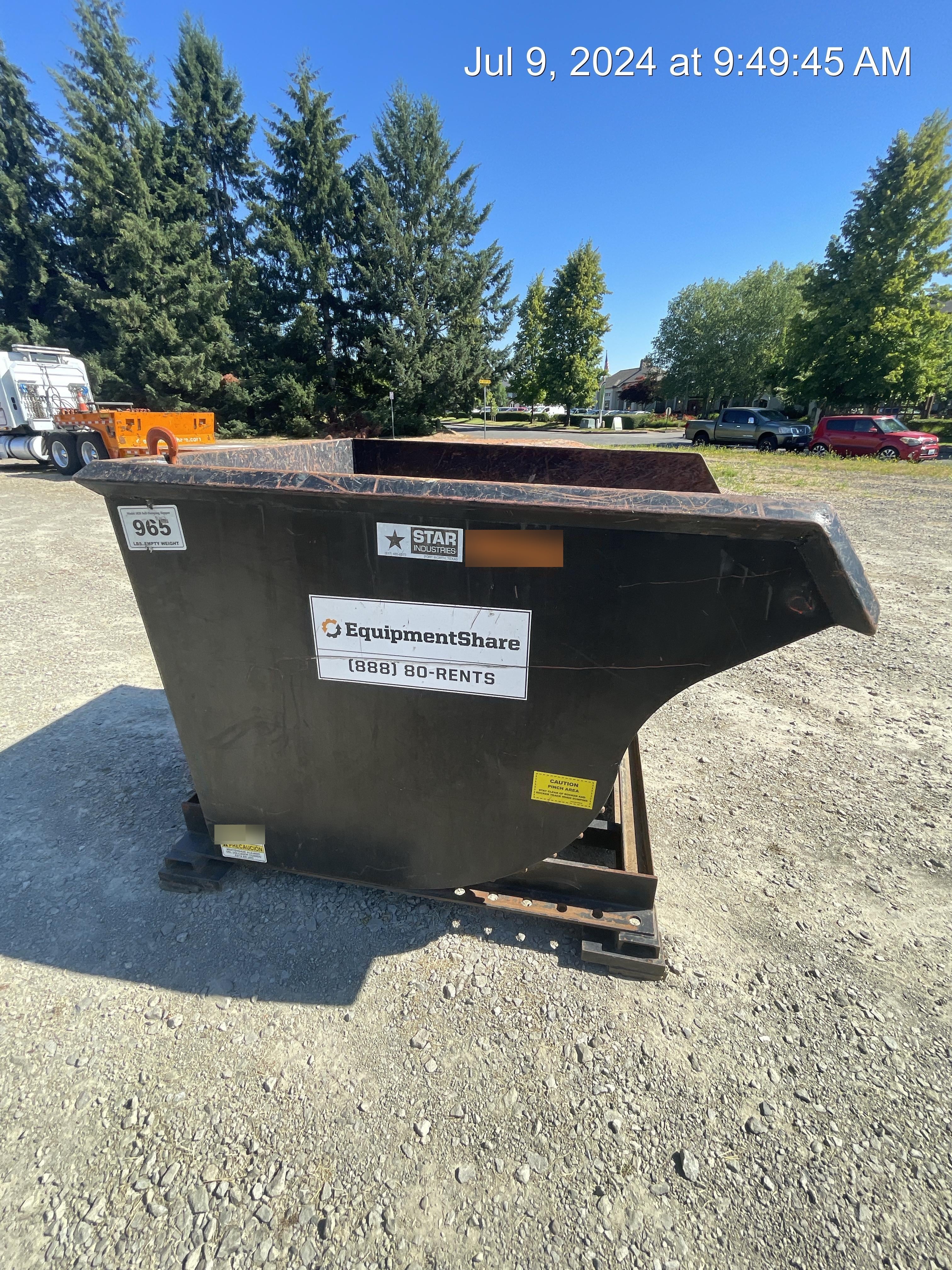 2020 STAR INDUSTRIES M-1820 - Self-Dump Hopper