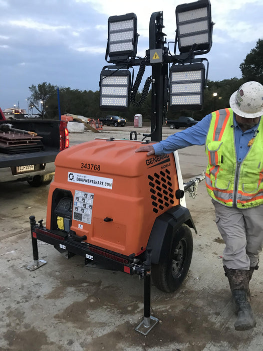 2023 Generac MLT2 Diesel, Flex Switch 120V Input, Powerzone Controller, (4) 320W LED Lights, 4kW Generator, 39.9 Gal Fuel Tank, 2" Ball, T3