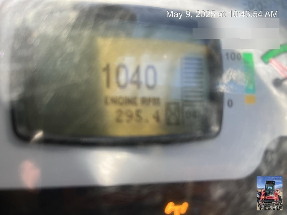 2018 Genie GTH-1056 Genie GTH-1056 w/ROPS, Work Lights, Solid Tires, RH Cab Mesh, Beacon, 60" Carriage and Forks